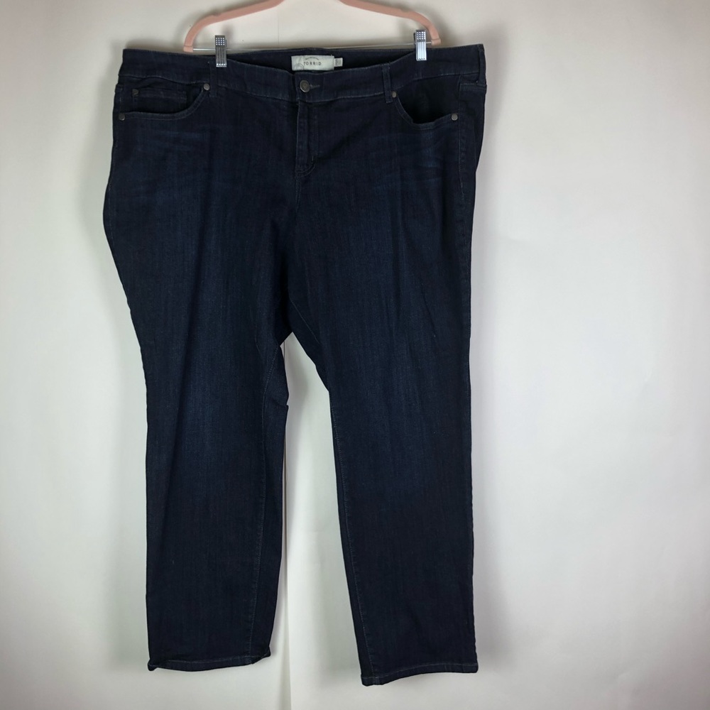 Torrid Plus Size Jeans Denim 26 Boyfriend Ankle